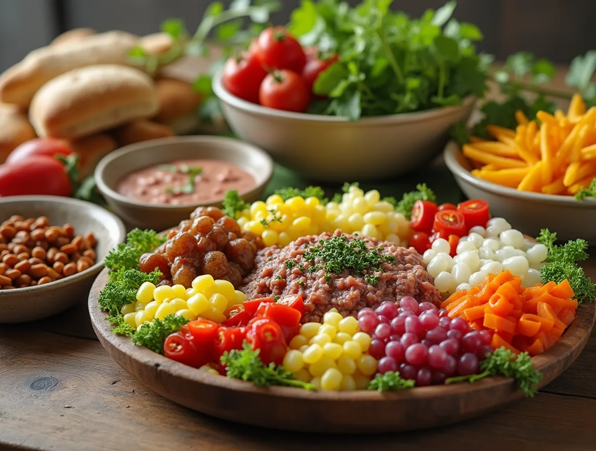 Arabic salad breakfast