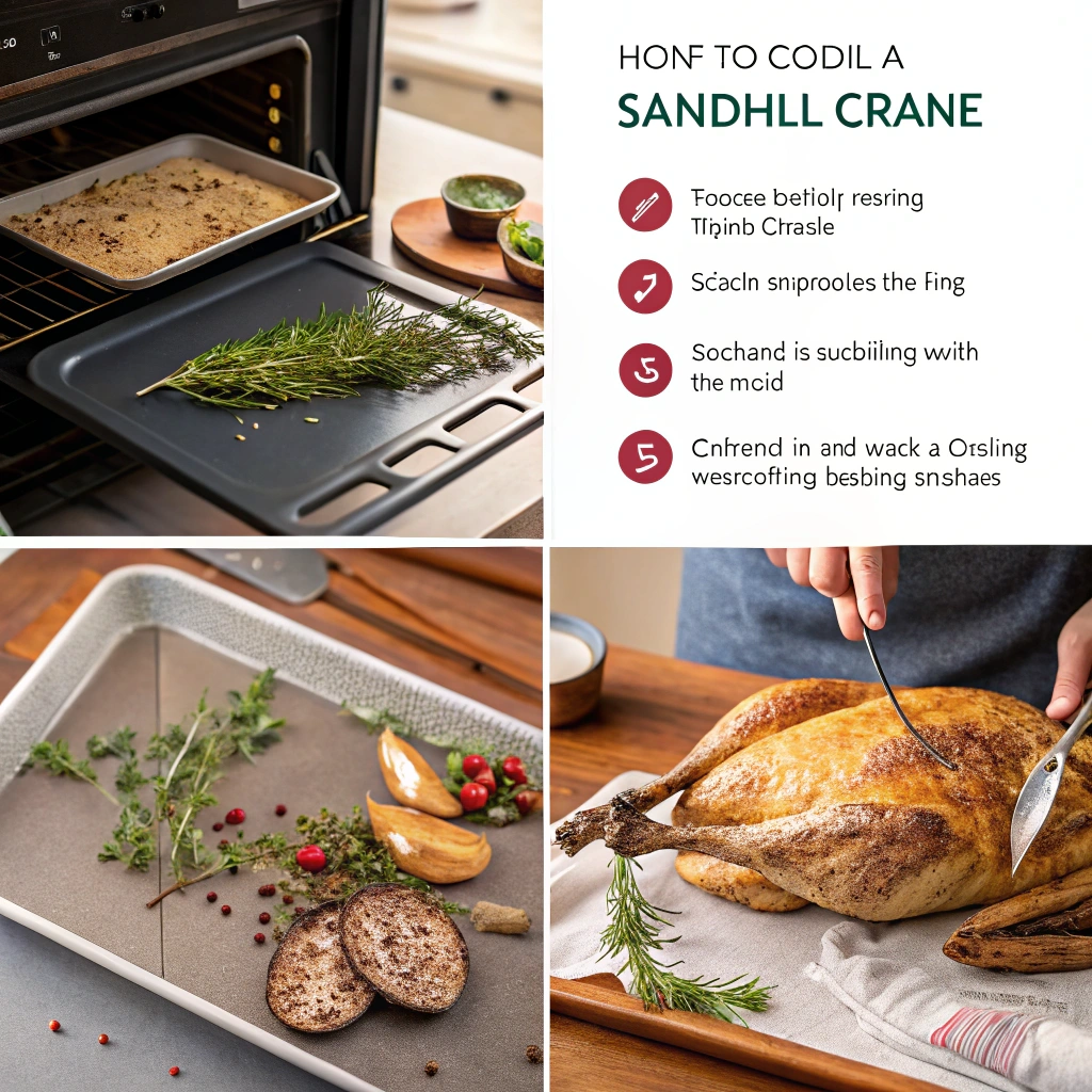 Smoked sandhill crane breast resting on a wooden cutting board